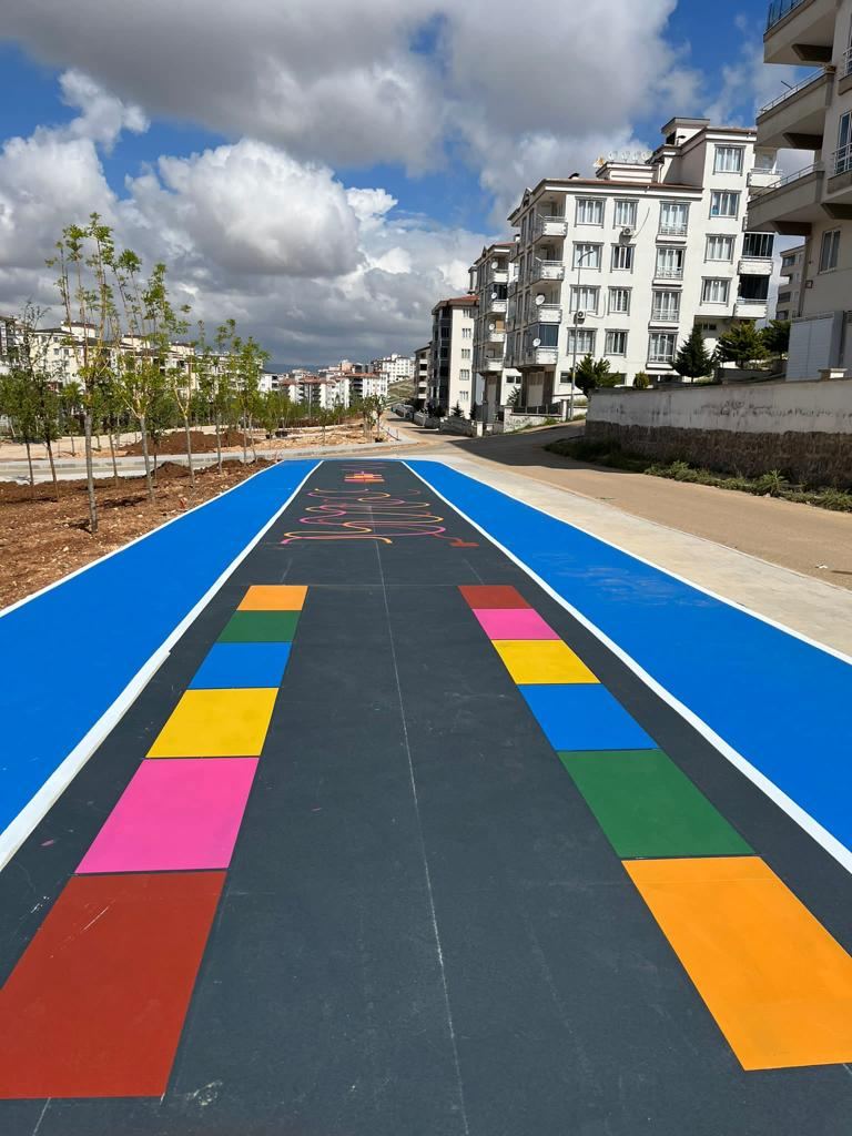 Oyun Parkları (EPDM Kaplama) uygulama örneği