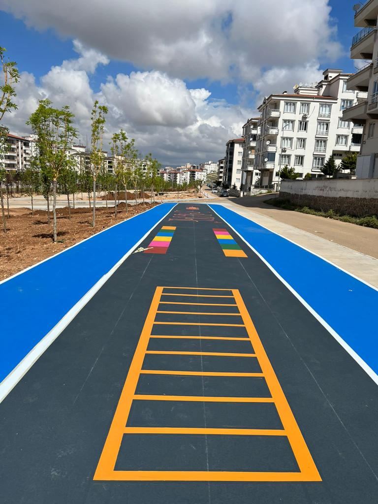 Oyun Parkları (EPDM Kaplama) uygulama örneği