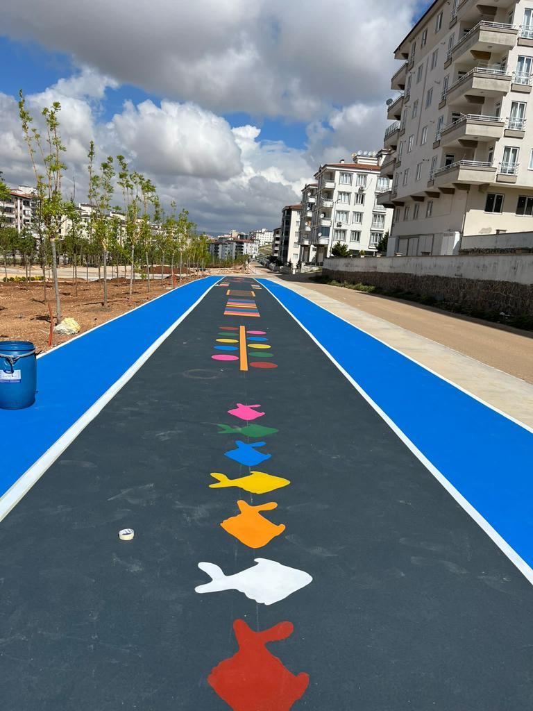 Oyun Parkları (EPDM Kaplama) uygulama örneği