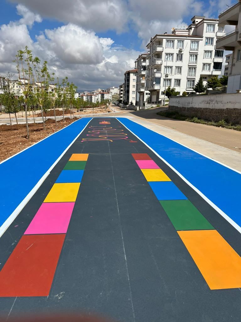 Oyun Parkları (EPDM Kaplama) uygulama örneği